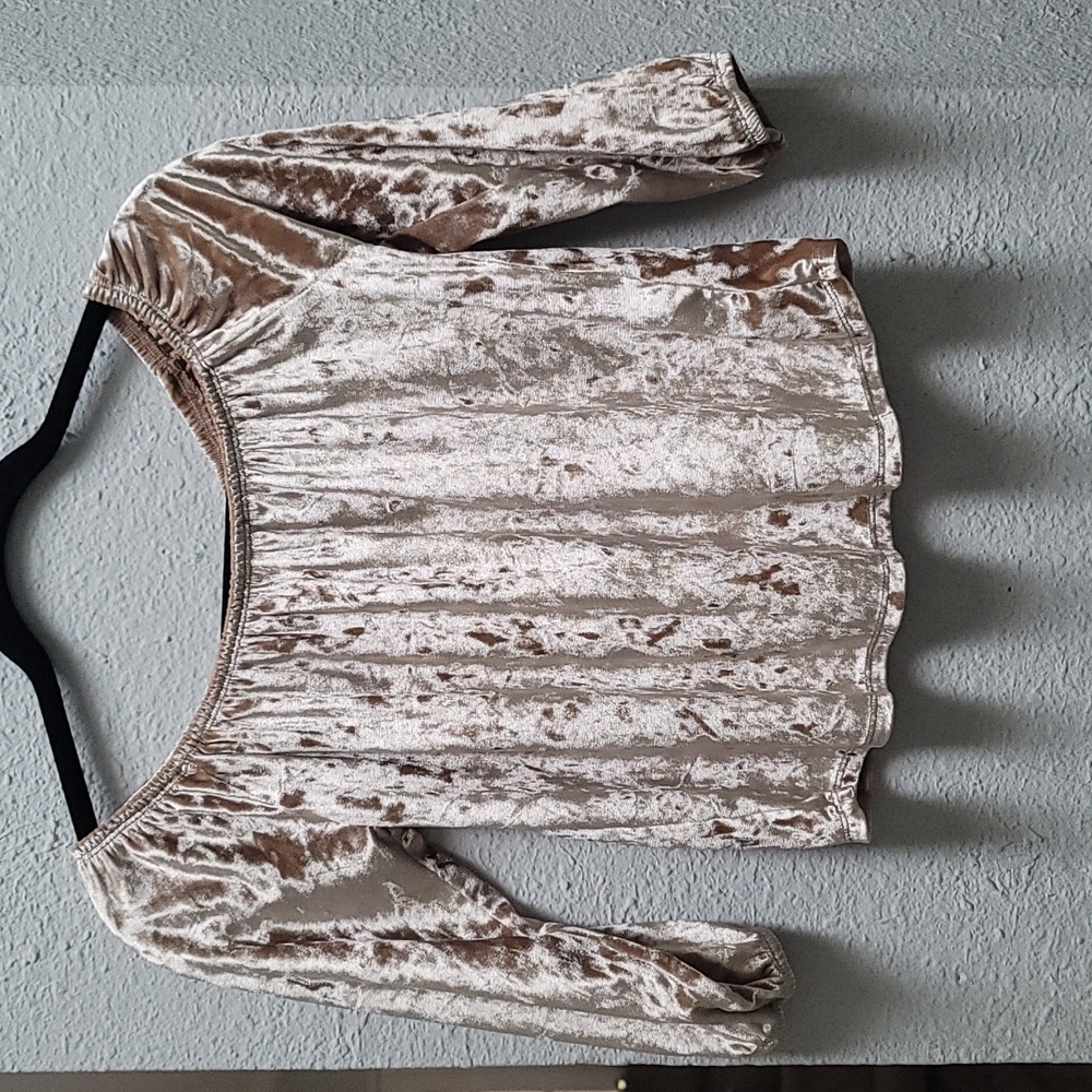 Top  soft velvet